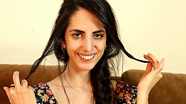 A sexy sailor girl named Sailor Sindy plays with her favorite toy.