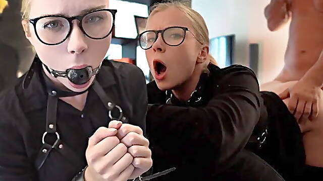 Hot Girl Gagged Had Passionate Sex and Deep Sucking Dick