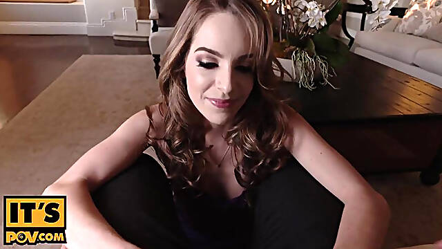 Purple dress bouncing