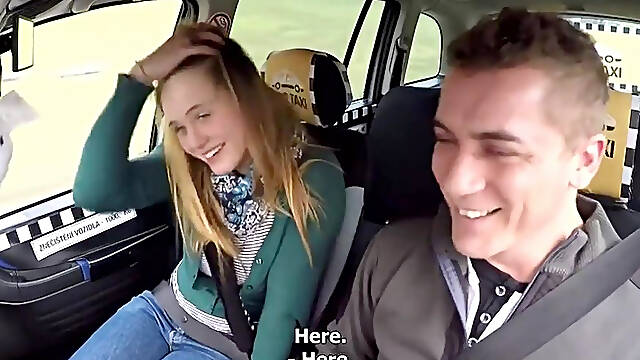 Ride On fake Taxi porno