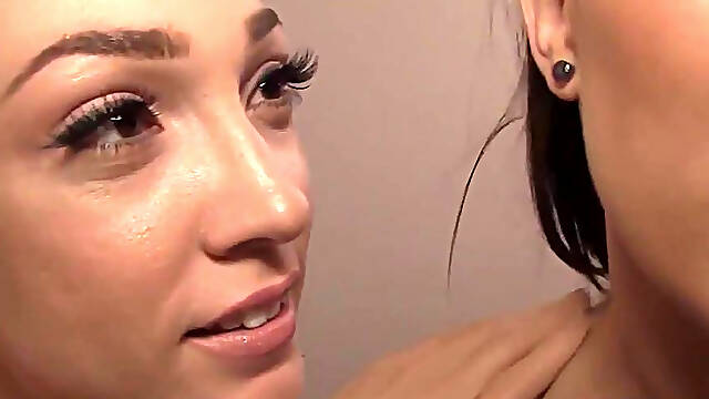 Brunette Sinn Sage Was Seduced By Her Lesbian Neighbor Lily LaBeau!