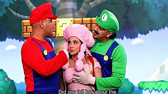 The Bros Tricks To Fuck Toadette