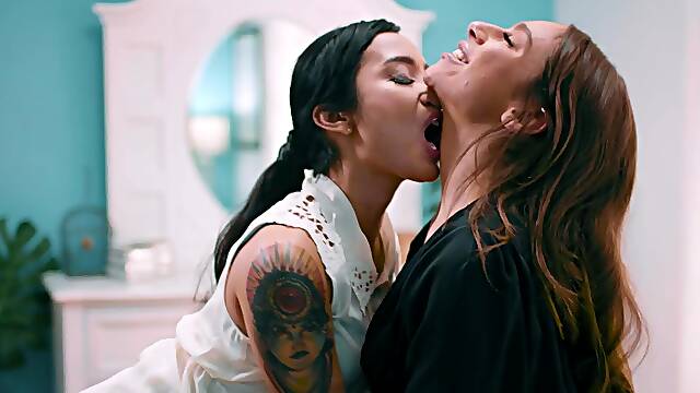 Avery and April's ink-covered locks conceal their hidden desires