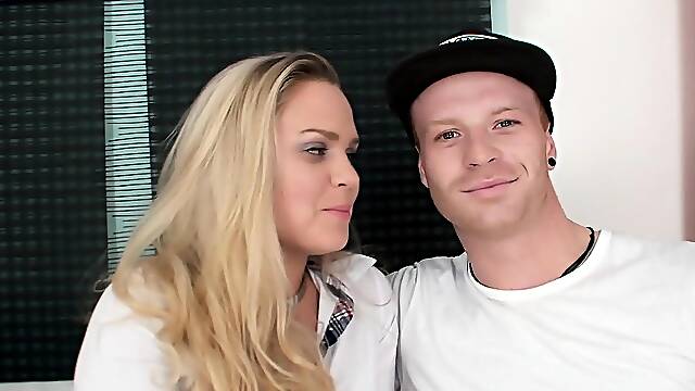 Slutty French babe anal fucked in the doggystyle