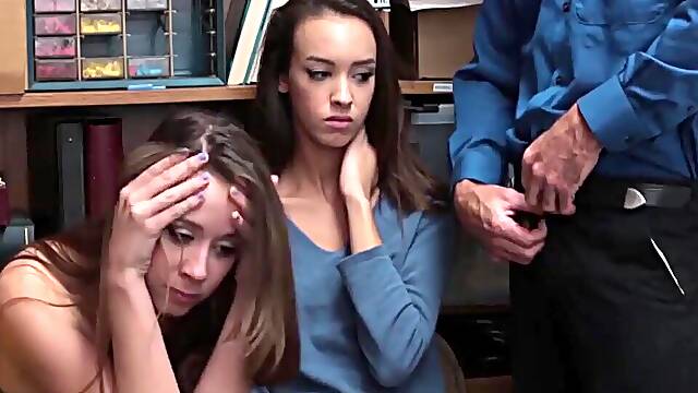 Charity Crawford & Zoey Laine’s Wild Teen Threesome In Heat