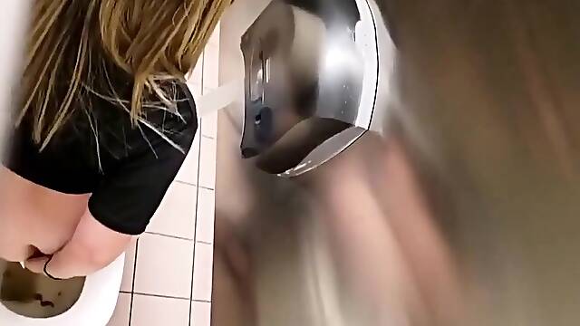 Toilet voyeur compilation (web find)