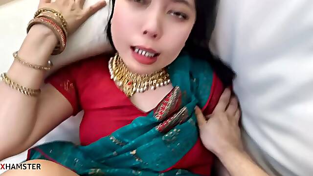 Indian Desi Bhabhi Directing her Porn video while Horny