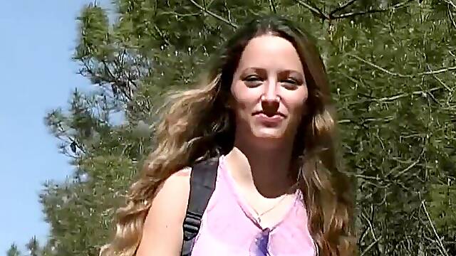 Hairy girl wants to flaunt her crotch at the beach