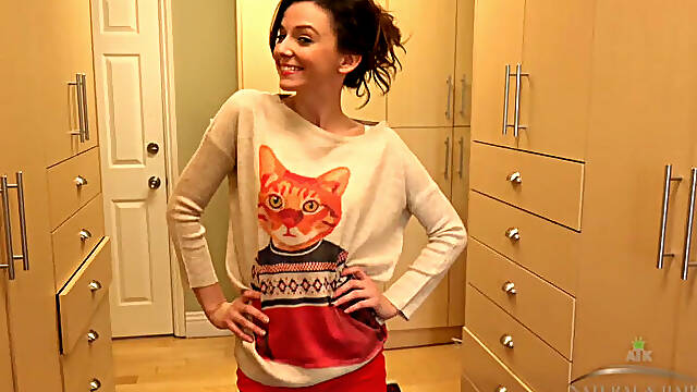 Get your heart rate up with this fiery and hairy redhead! Watch her as she gets wild with some solo yoga that will leave you relaxed and ready for more!