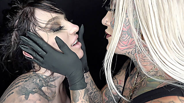 Evilyn Ink destroys Misha during a sexy energetic fuck!
