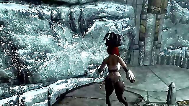 Busty cartoon babe, Sarah went to the forbidden ruins and ended up fucked by a monster