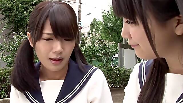 Exotic Japanese sluts Mayuka Momota, Tsuna Kimura in Incredible JAV censored Fetish, Small Tits clip