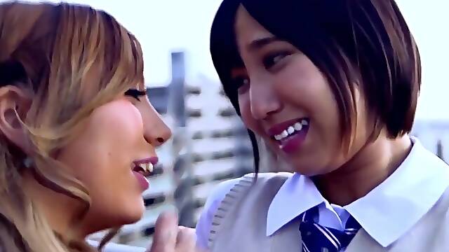 レスキス 可愛いloveなレス女子校生2 Lesbian Kiss Cute Love Lesbian School Girls