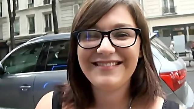 Lardy Dark Hair From Street Talked Into Sex