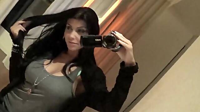 Ryan Mclane and Romi Rain in sensual homemade action