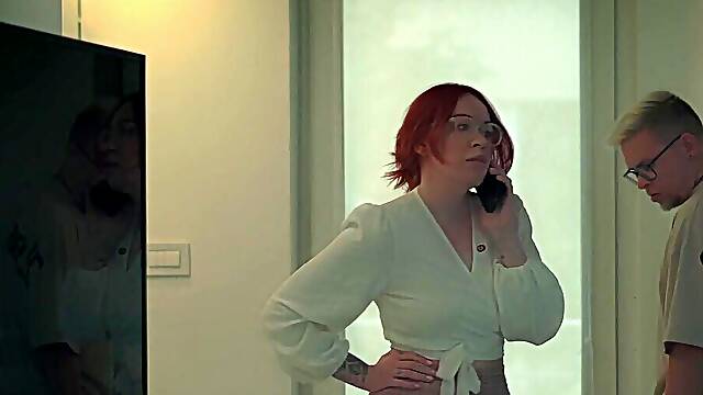 Spying on my girlfriend before fucking her