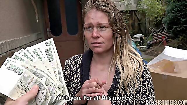 Czech Streets – Food Porn Fuckfest with 28wks Preggy!