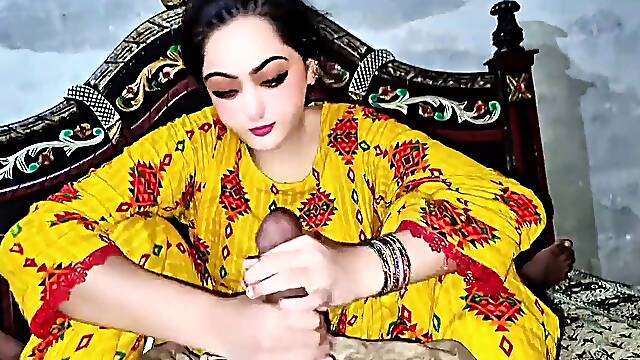 Hot Iranian Girl in tight Yellow Salwar Kameez meaty mammories Titfuck And Hard Cock Play Real Homemade