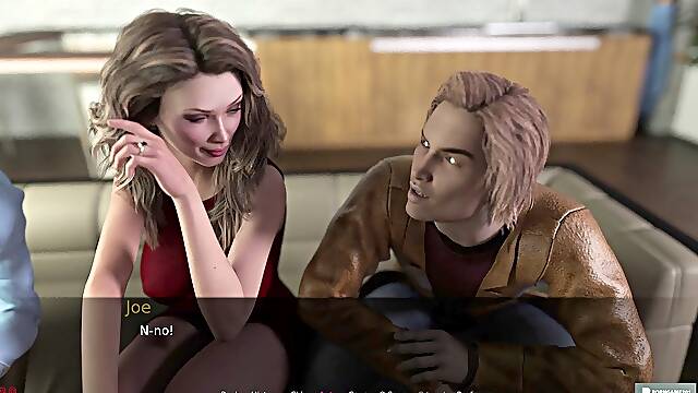 A wife and Stepmother - AWAM - Home Dance Visit - three dimensional game, anime porn, gameplay, 60 FPS