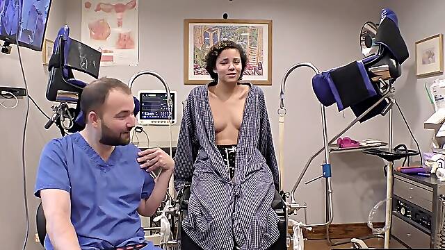 Become Doctor-Tampa, Give Freshman Rebel Wyatt Mandatory Hitachi Magic electro-hitachi ejaculations During physical For College