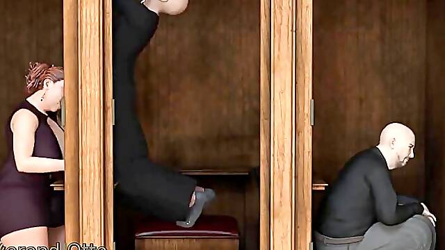 Laura Lustful Secrets: Wife Cheats Her Hubby and Sucking Big Dick in the Confessional - Episode 85