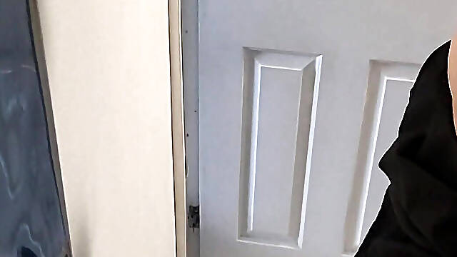 A beautiful ass dildos to the wall