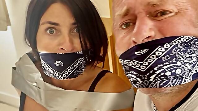The Home invasion of Detective CleaveGagged and Sarah Wild