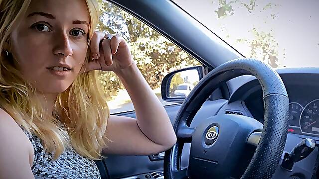 Follando A Mi Niña, Jovencita En El Coche, Dooging Car