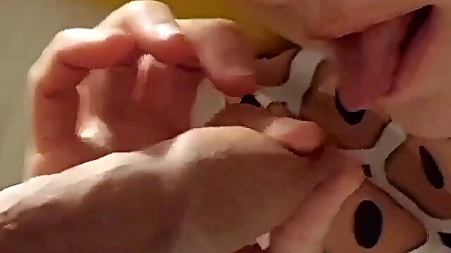 Sexy Blonde Amateur Wife Enjoys