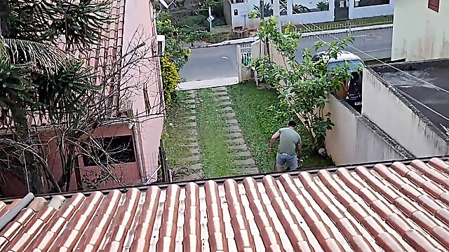 I Gave It to a Friend While My Husband Was Mowing the Lawn and Talking to Me at the Window - He Has No Idea What I Was Doing! Part 2