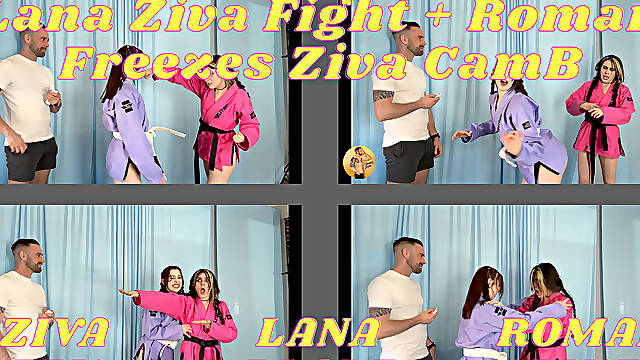 Lana Ziva Fight Roman Freezes Ziva Cam a 4K